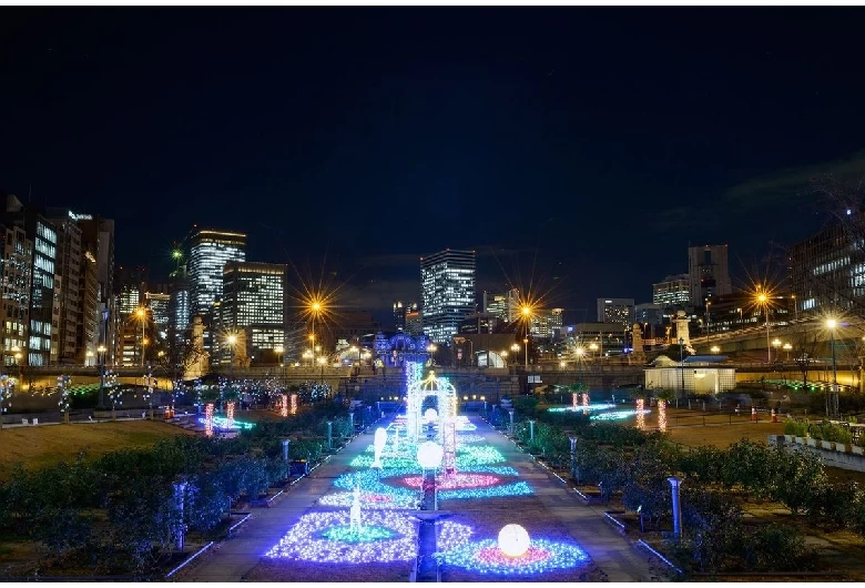 中之島公園（夜）