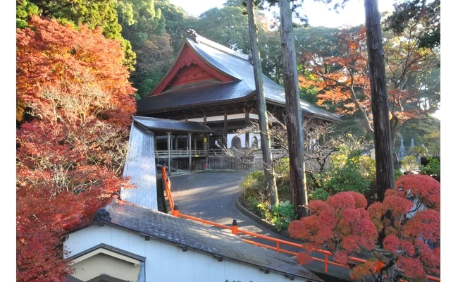 紅葉の季節の最福寺
