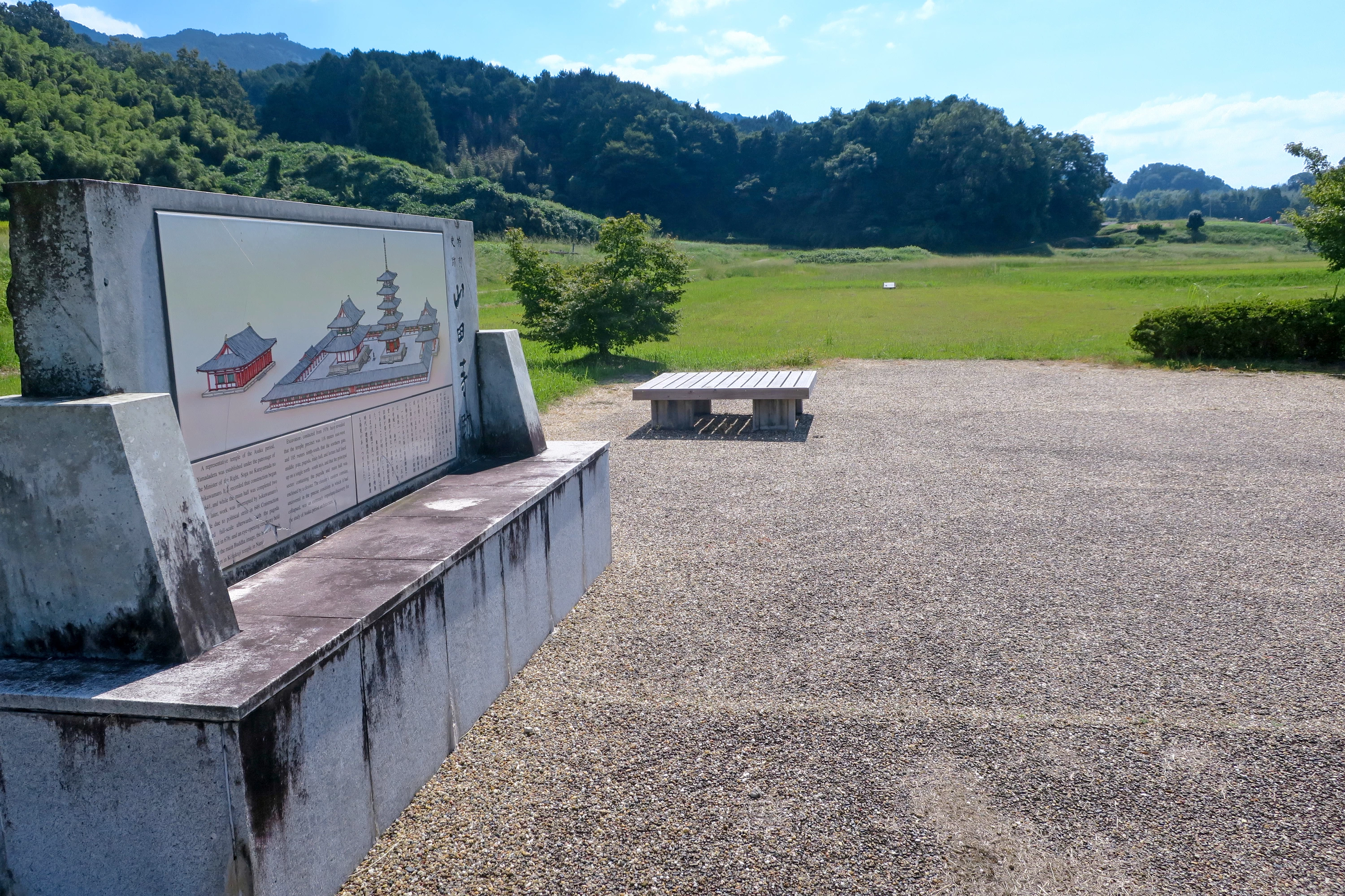 当時の伽藍再現