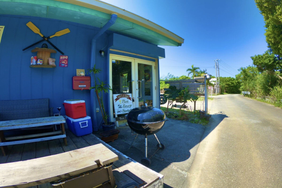 バーベキューもできる