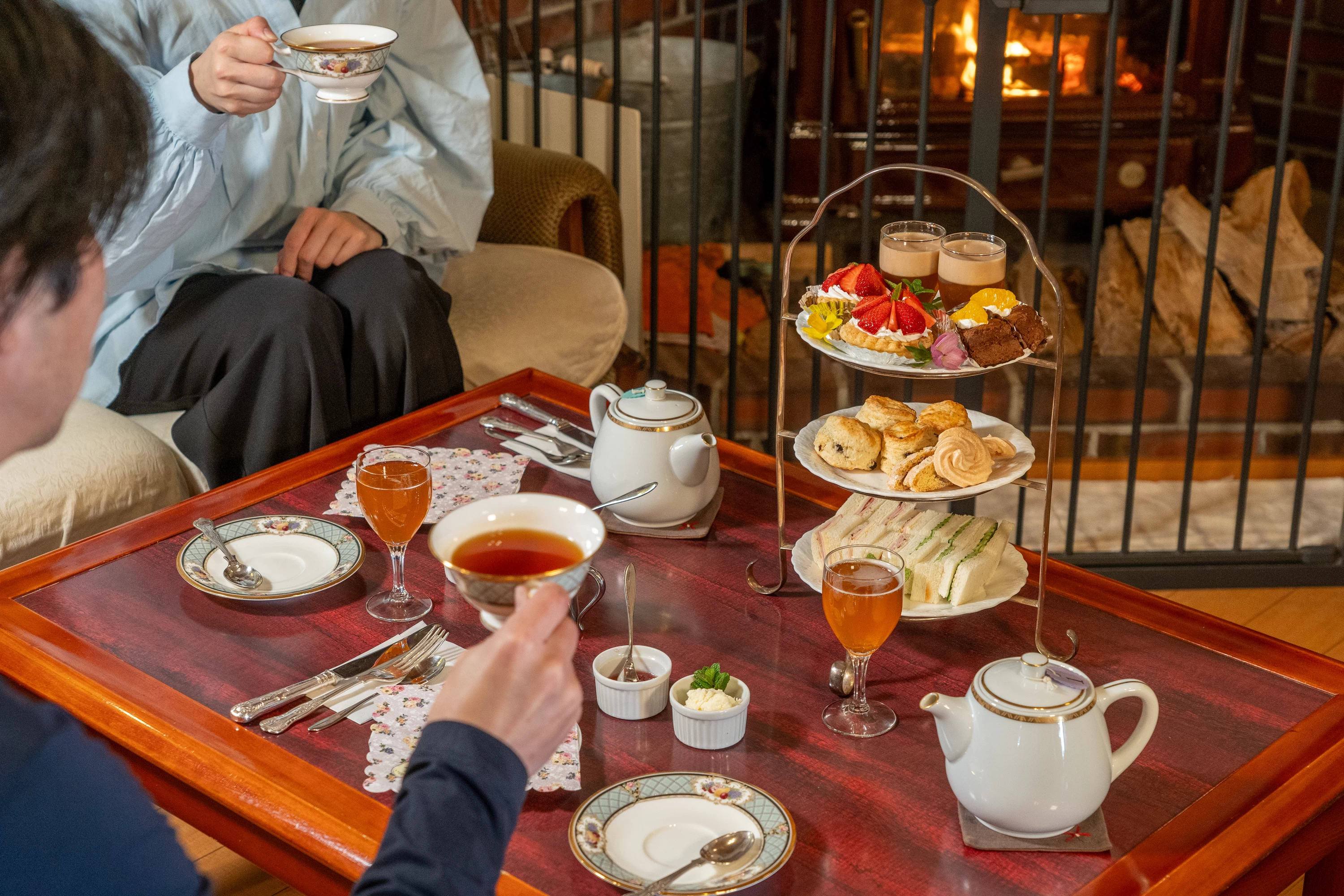 ティーフードも人気