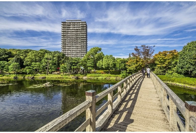 白鳥庭園①
