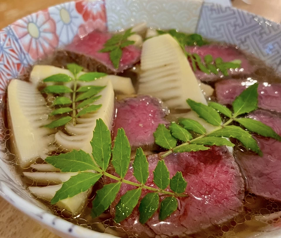 鴨の旨味がたっぷり出たあっさりスープ