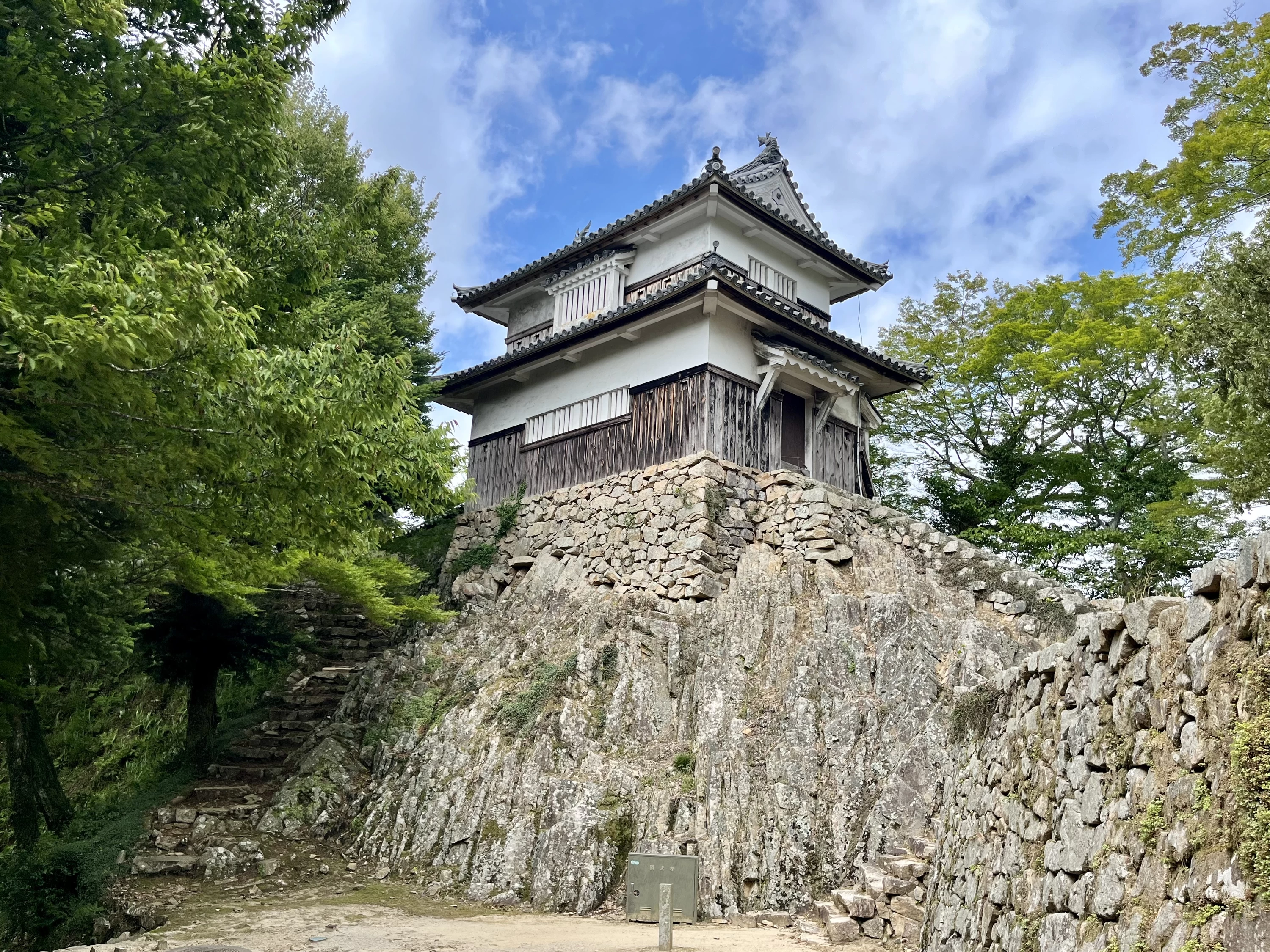 二重櫓②（現地にて撮影）