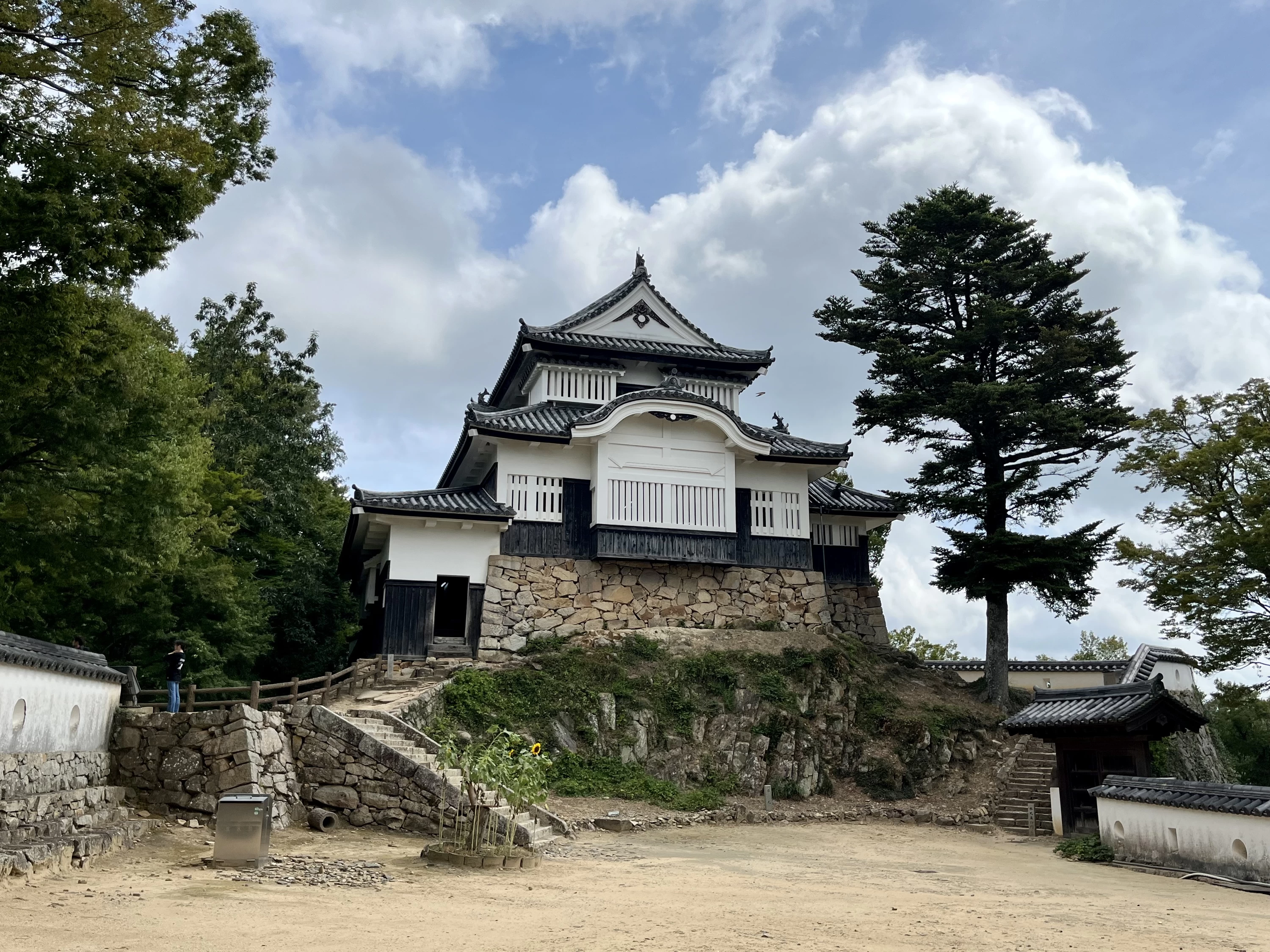 現存天守②（現地にて撮影）