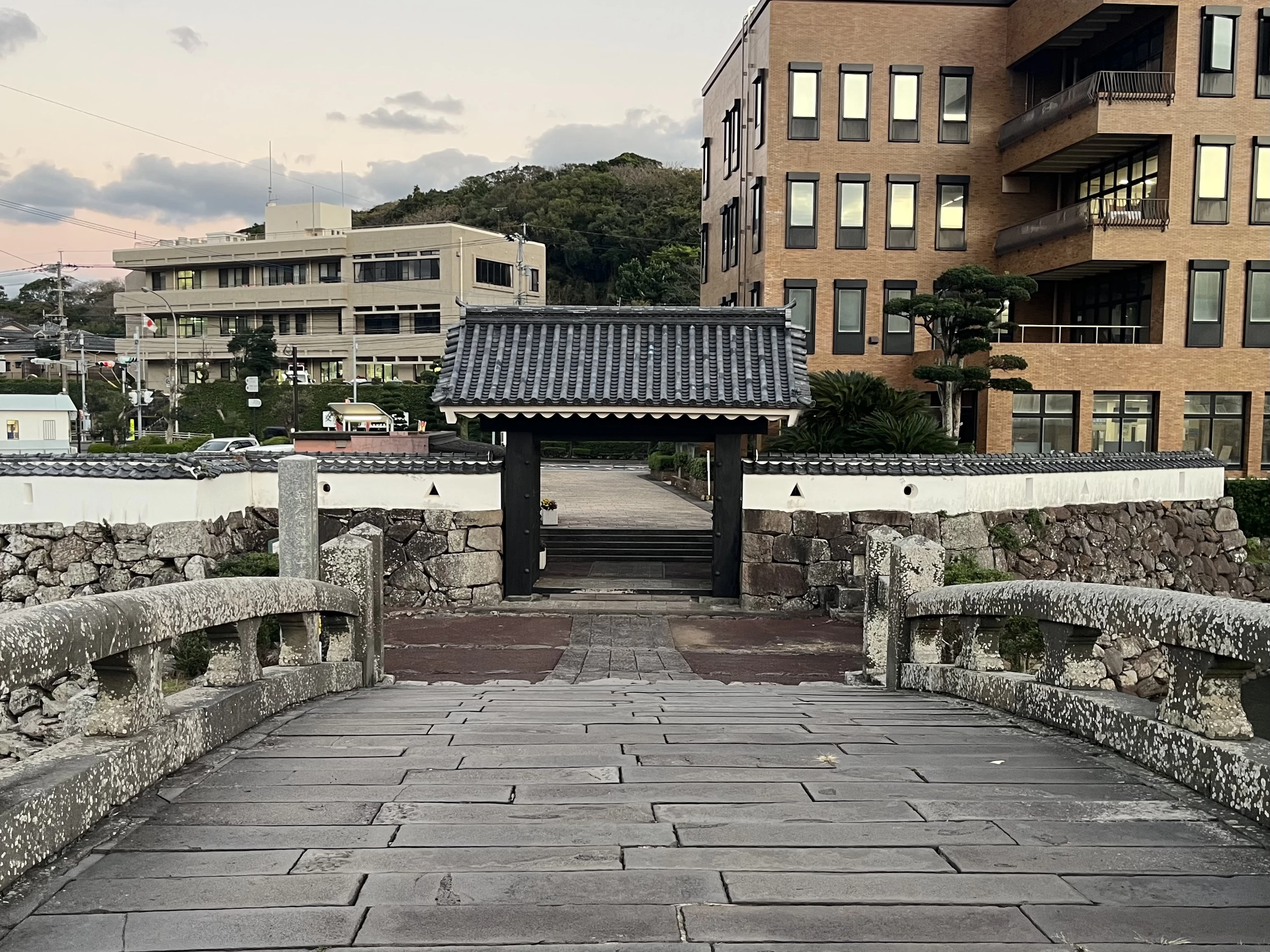 幸橋御門（現地にて撮影）