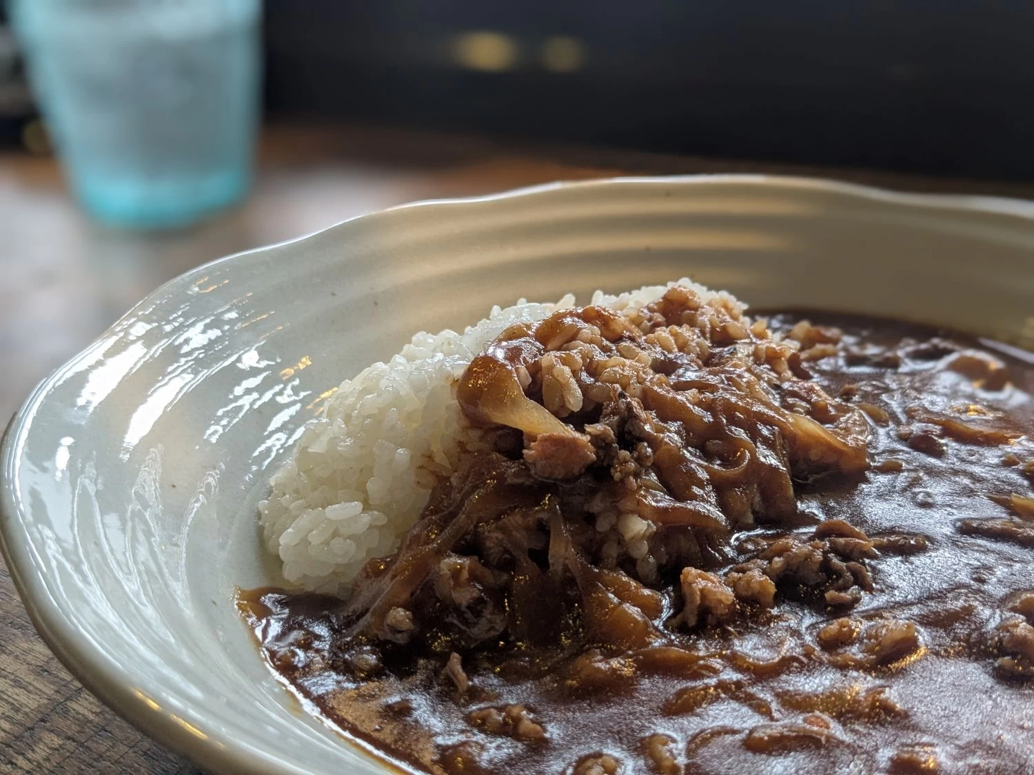 ハヤシライス（現地にて撮影）