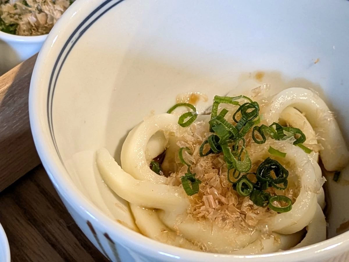 伊勢うどん（現地にて撮影）