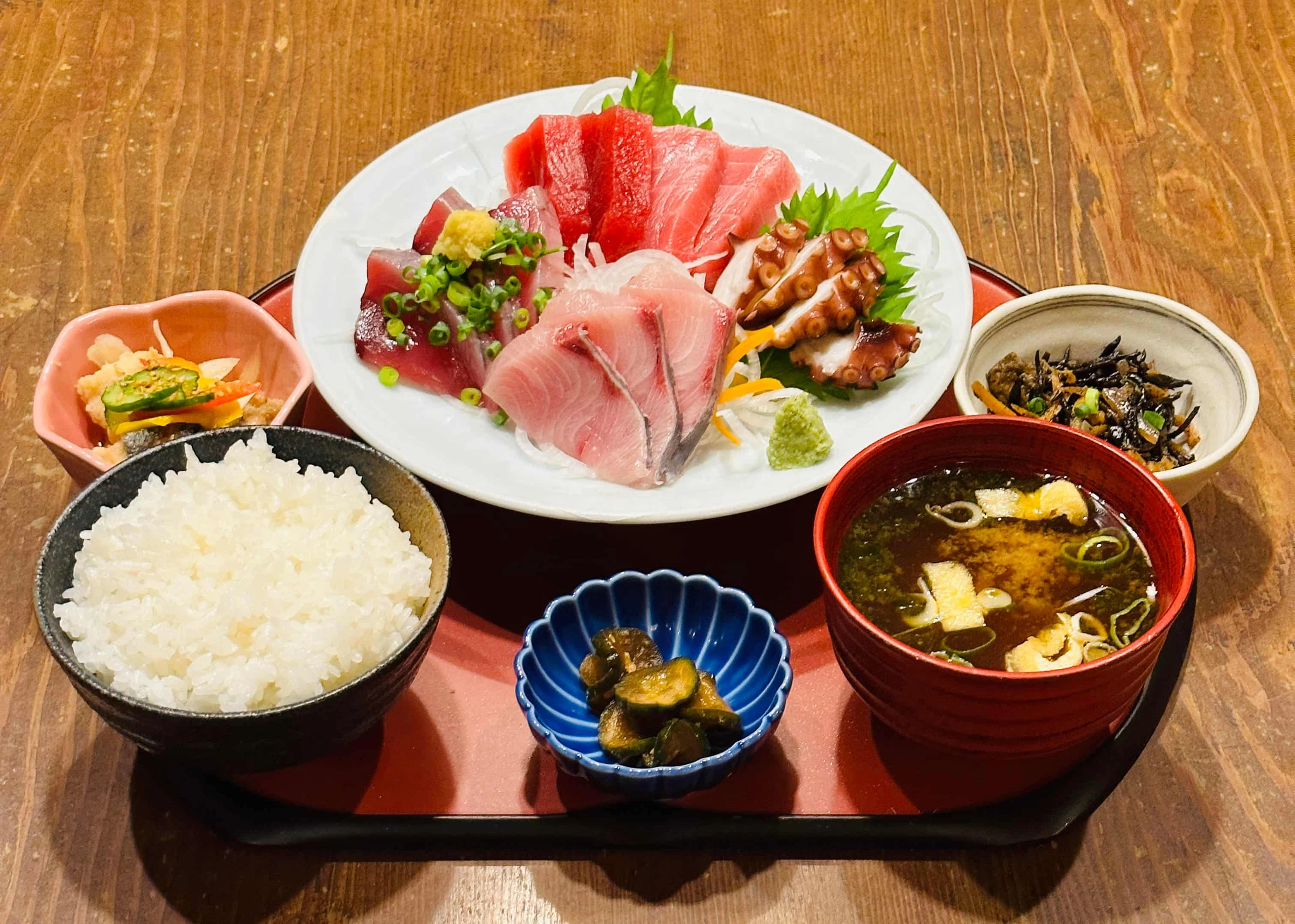 上お刺身定食