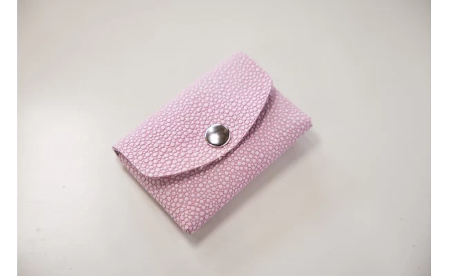 コインケースは15分ほどで完成