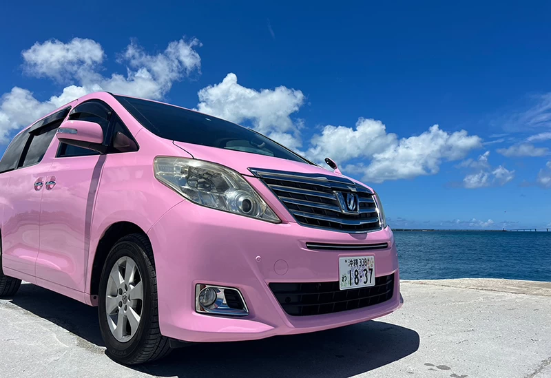 TOYOTA Alphard(ピンク)