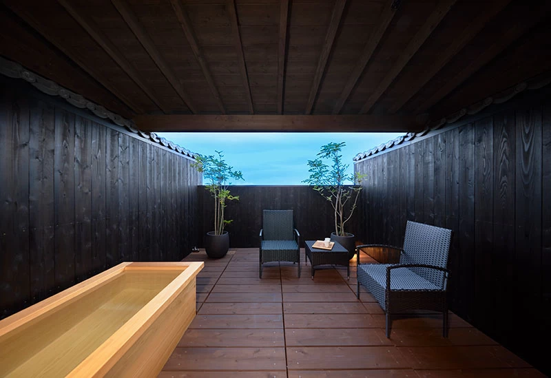 「檜かほる露天風呂付き客室」