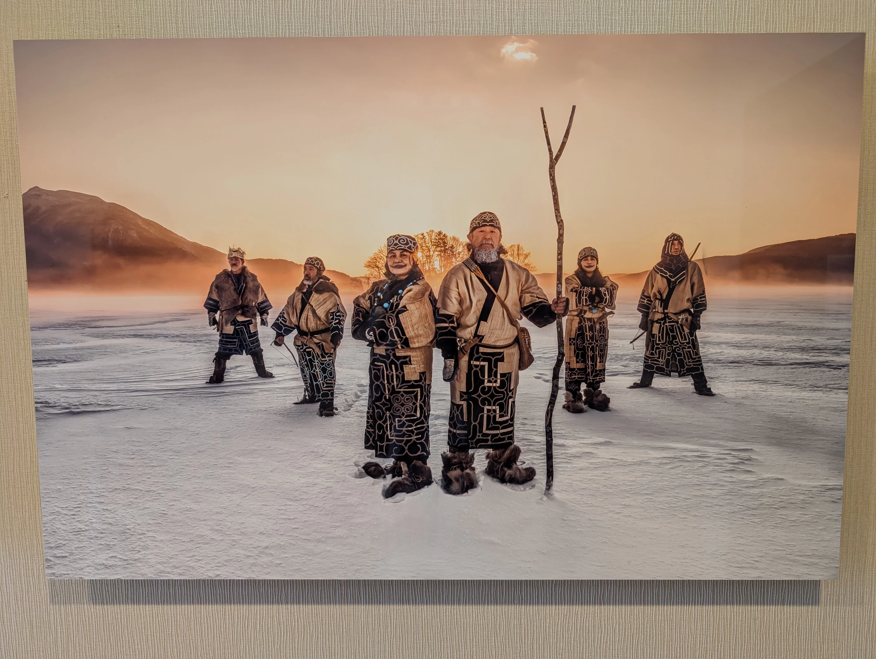 展示写真（現地にて撮影）