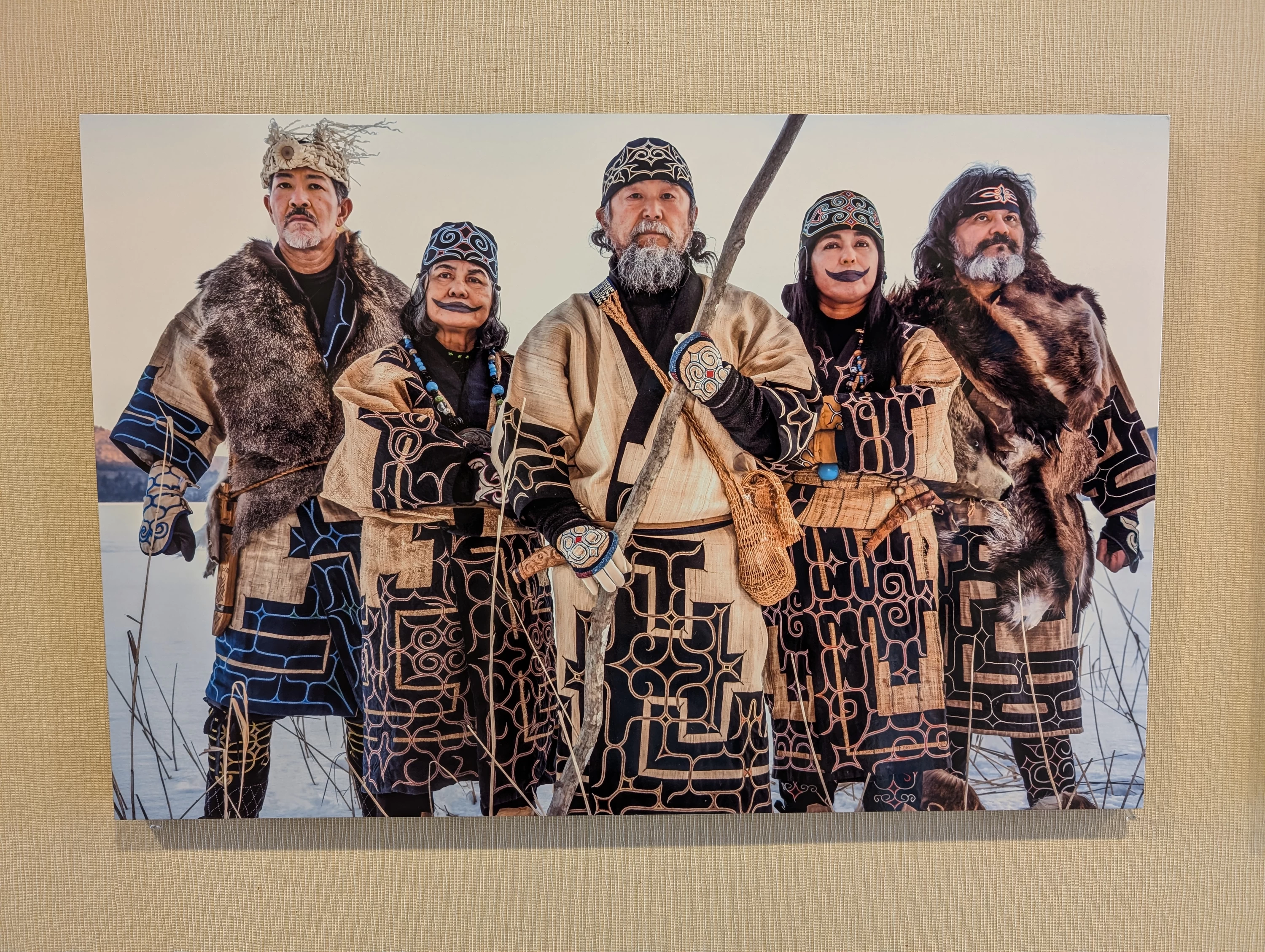 展示写真（現地にて撮影）