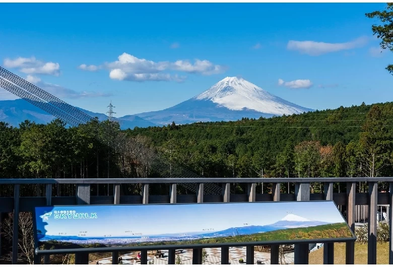 天気が良ければ富士山も見える