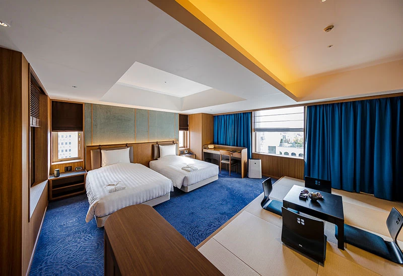 和の趣を取り入れた「ジュニアスイート」