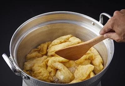 甘くてジューシーなこだわりの「松山あげ」