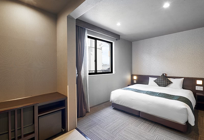 リラックス気分を味わう「ダブルルーム」