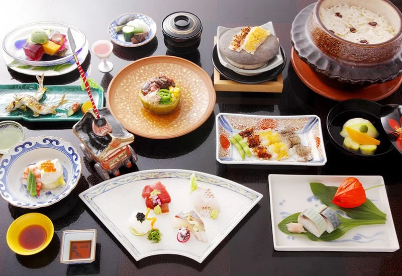 五感で楽しめる懐石料理①