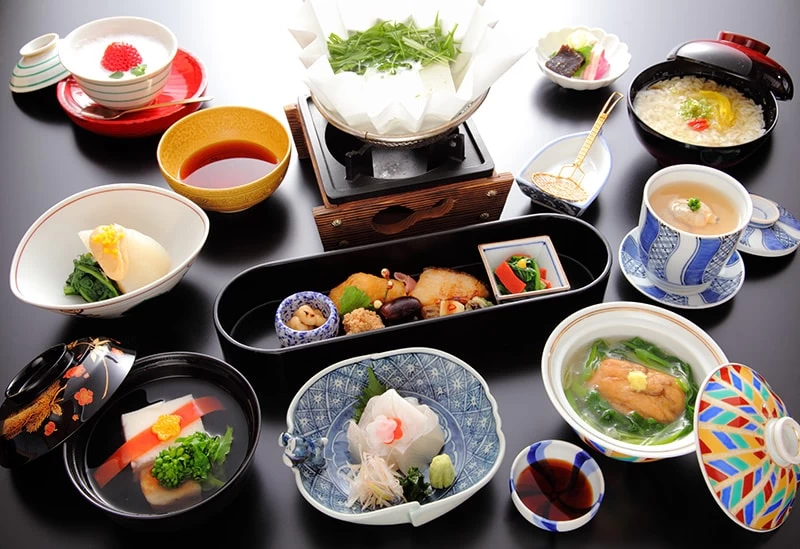 五感で楽しめる懐石料理②