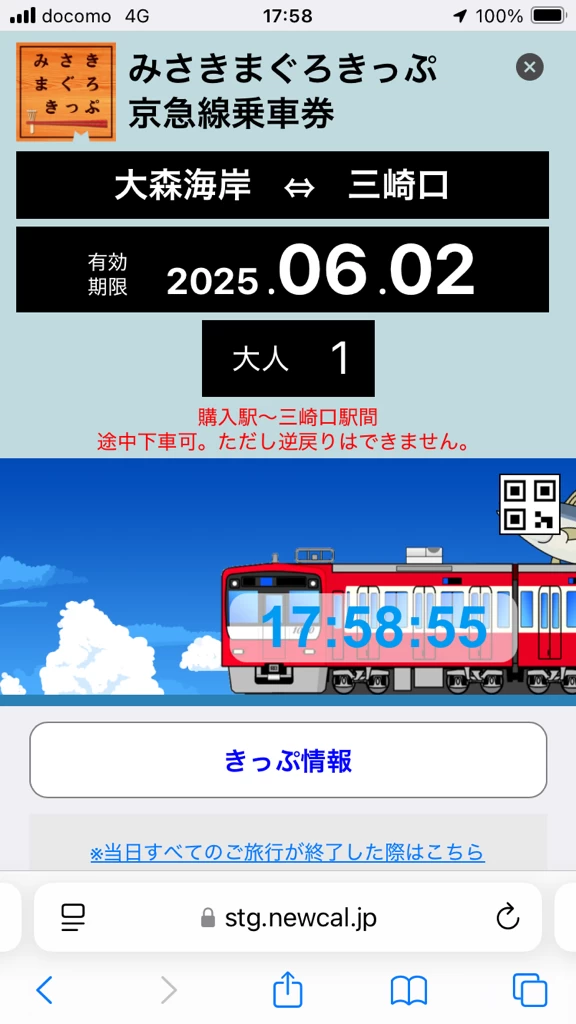 みさきまぐろきっぷ