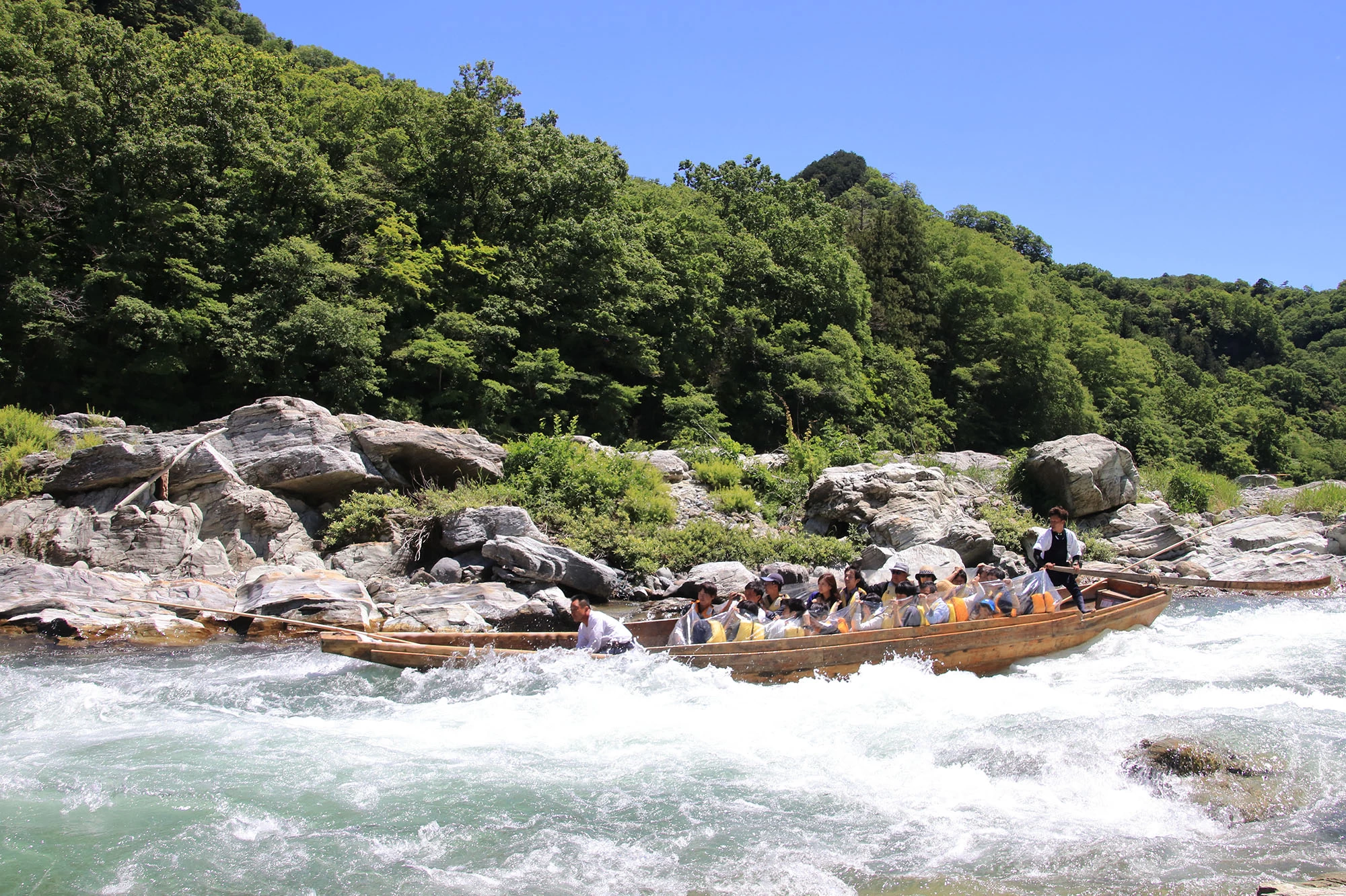 ラインくだり①