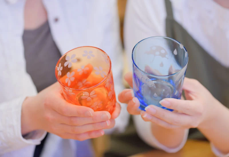 サンドブラスト体験は小さいお子さんから可