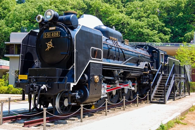 D51形蒸気機関車