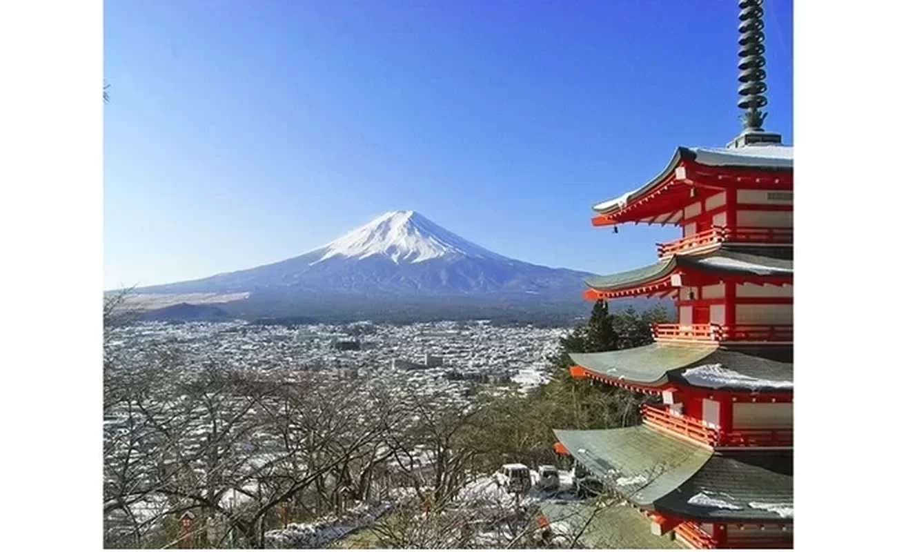 新倉山浅間公園（冬）