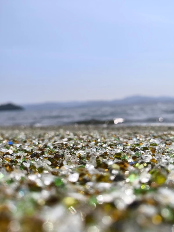 ガラスの砂浜④