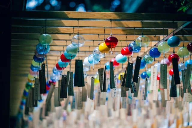 夏の風物詩「縁むすび風鈴」