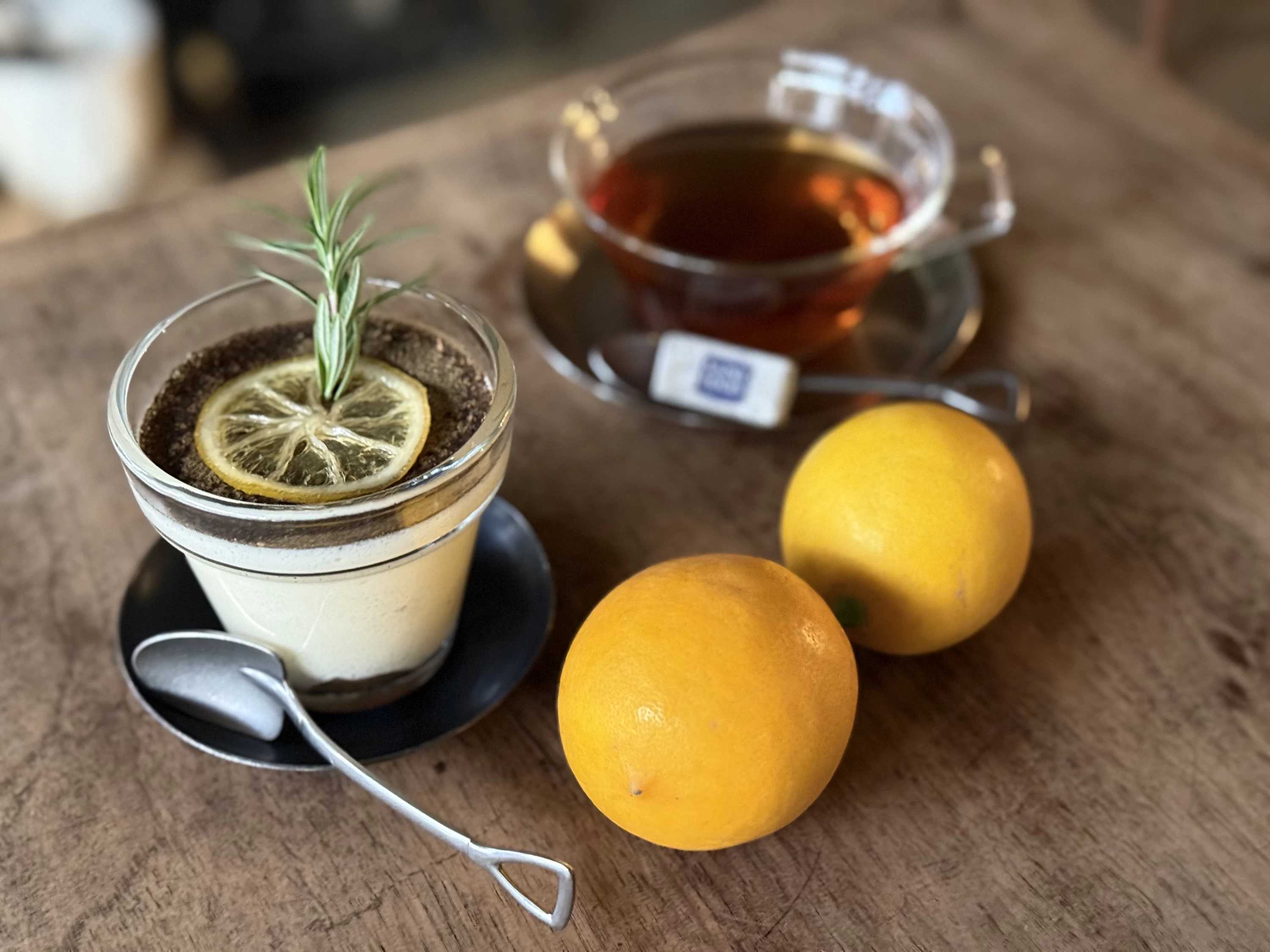 国産レモンとアールグレー紅茶の植木鉢ティラミス