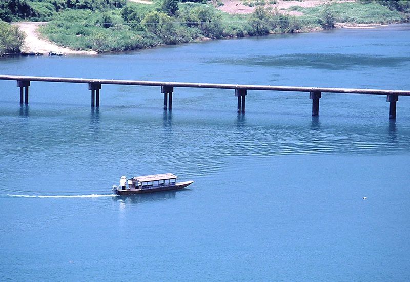 屋形船 四万十の碧②