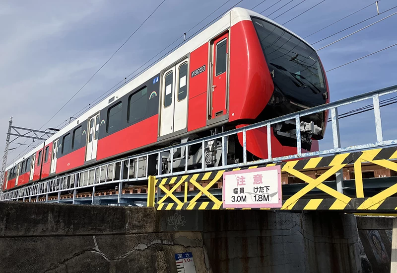 カラフルで可愛い電車③