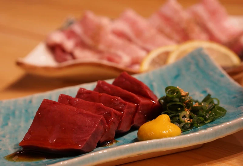 鮮度抜群の肉がいただける