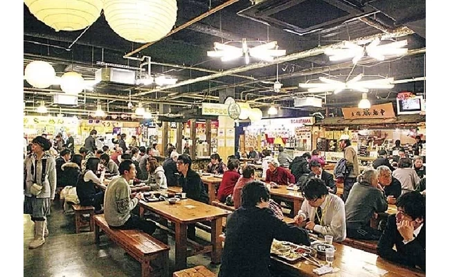 食事を楽しめるフリースペース