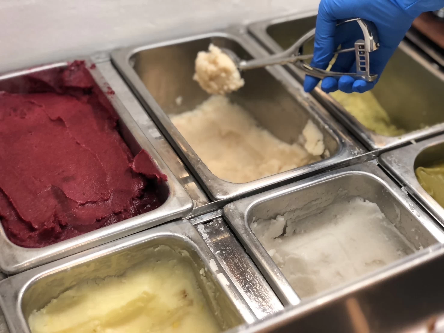 道の駅おふく自慢のシャーベット