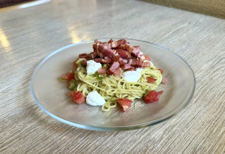 夏限定の冷製パスタ