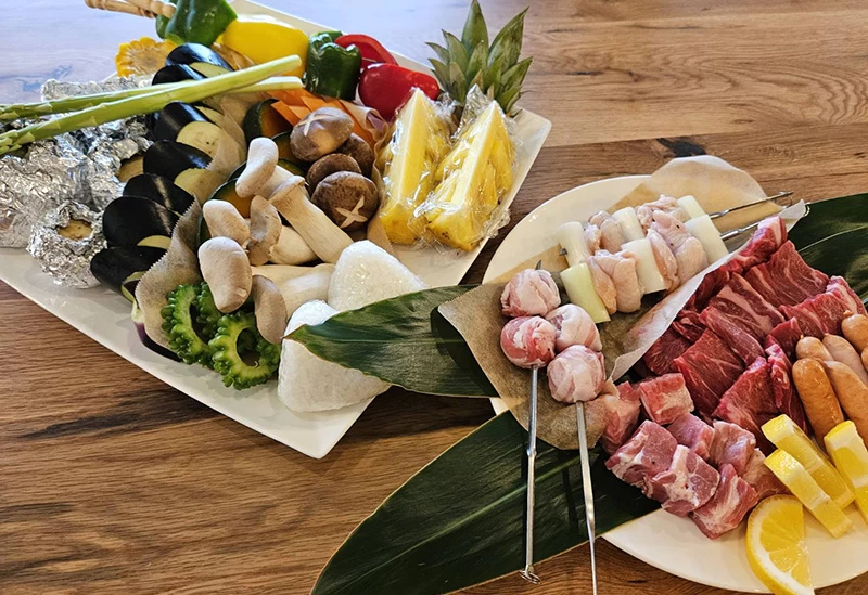 沖縄・宮古島の食材を存分に味わうBBQ