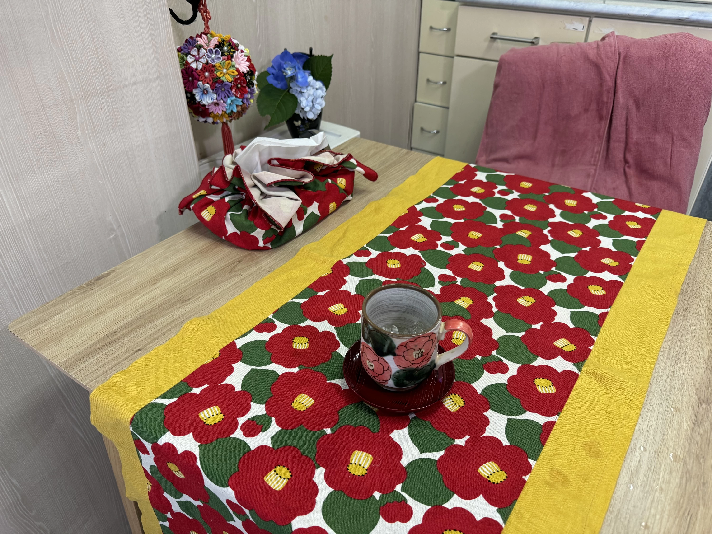 ほっと一息(現地にて撮影)