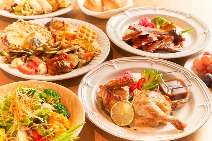 地元食材を使ったグルメが充実