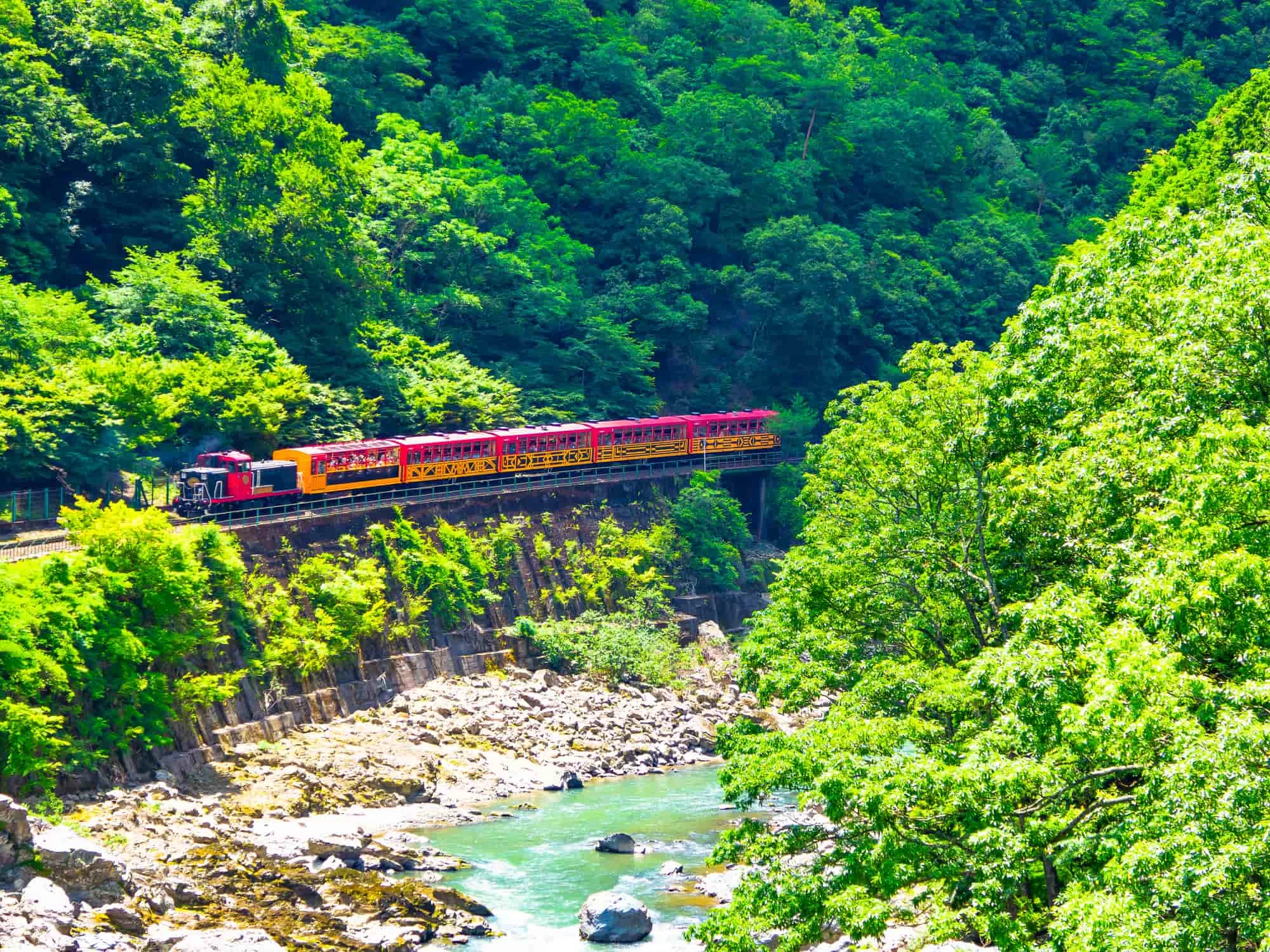 嵯峨野トロッコ列車①