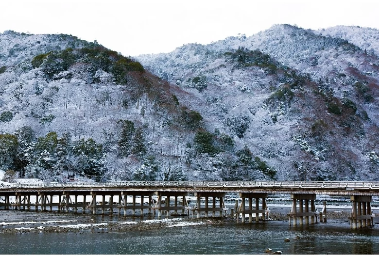 渡月橋（冬）