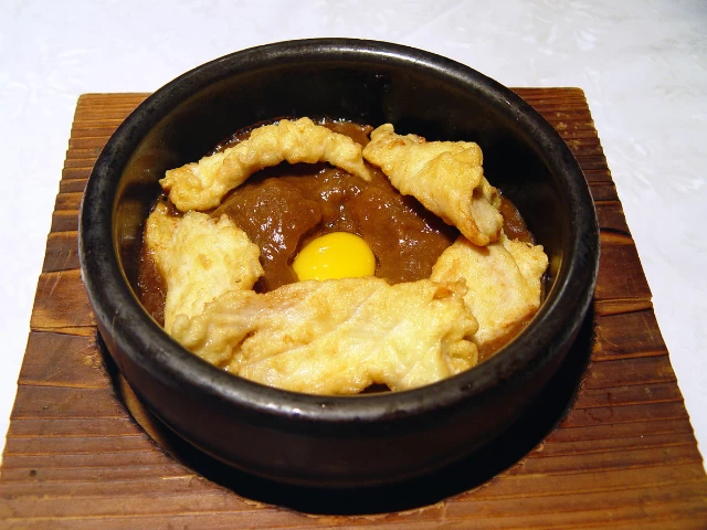 とり天石焼カレー