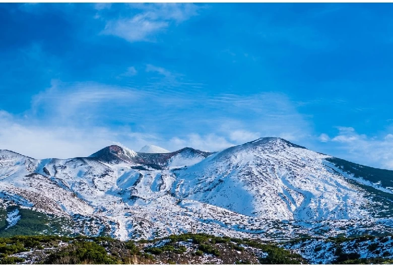 十勝岳望岳台（冬）