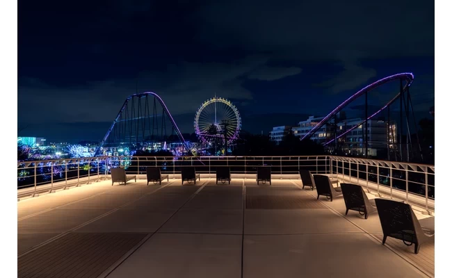 花見テラス（夜景）