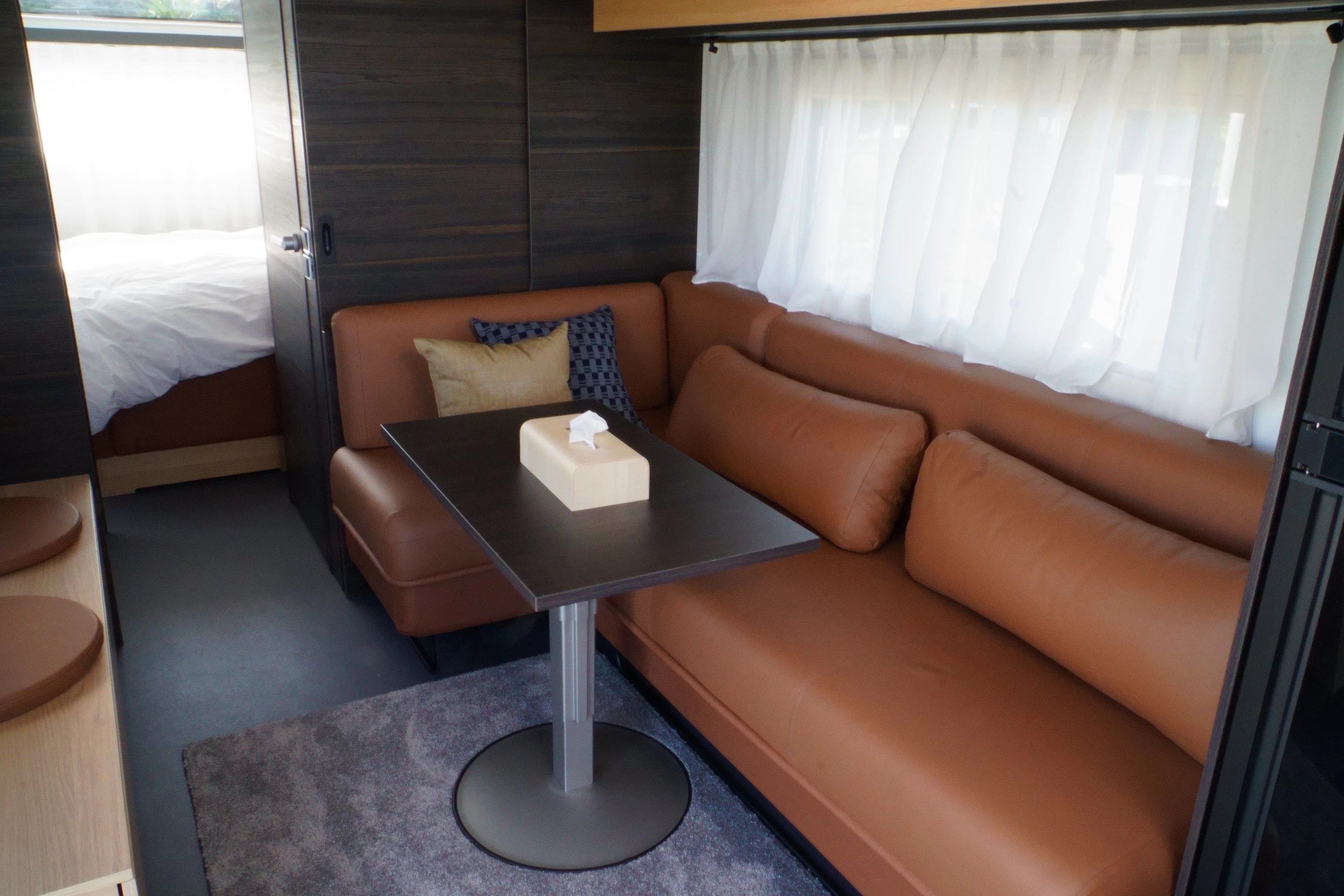 車内は想像以上に広くて快適