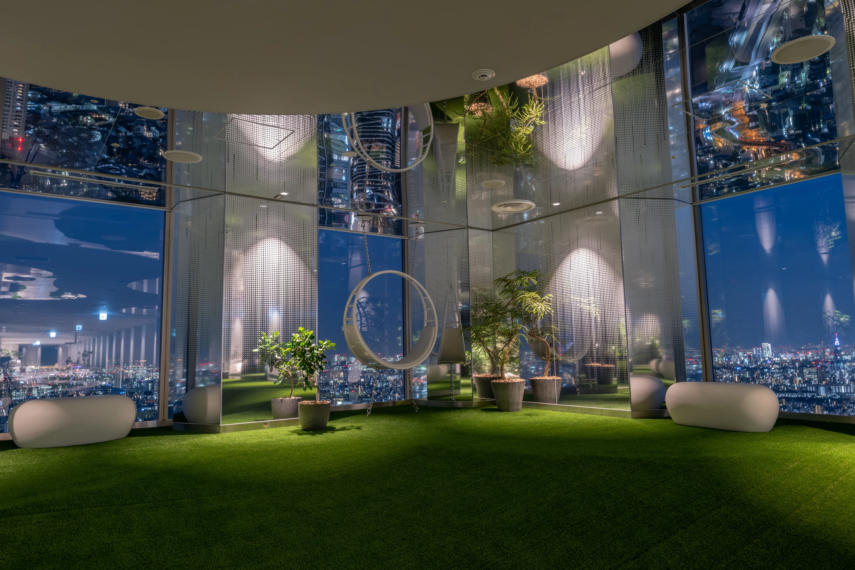 夜のてんぼうの丘①