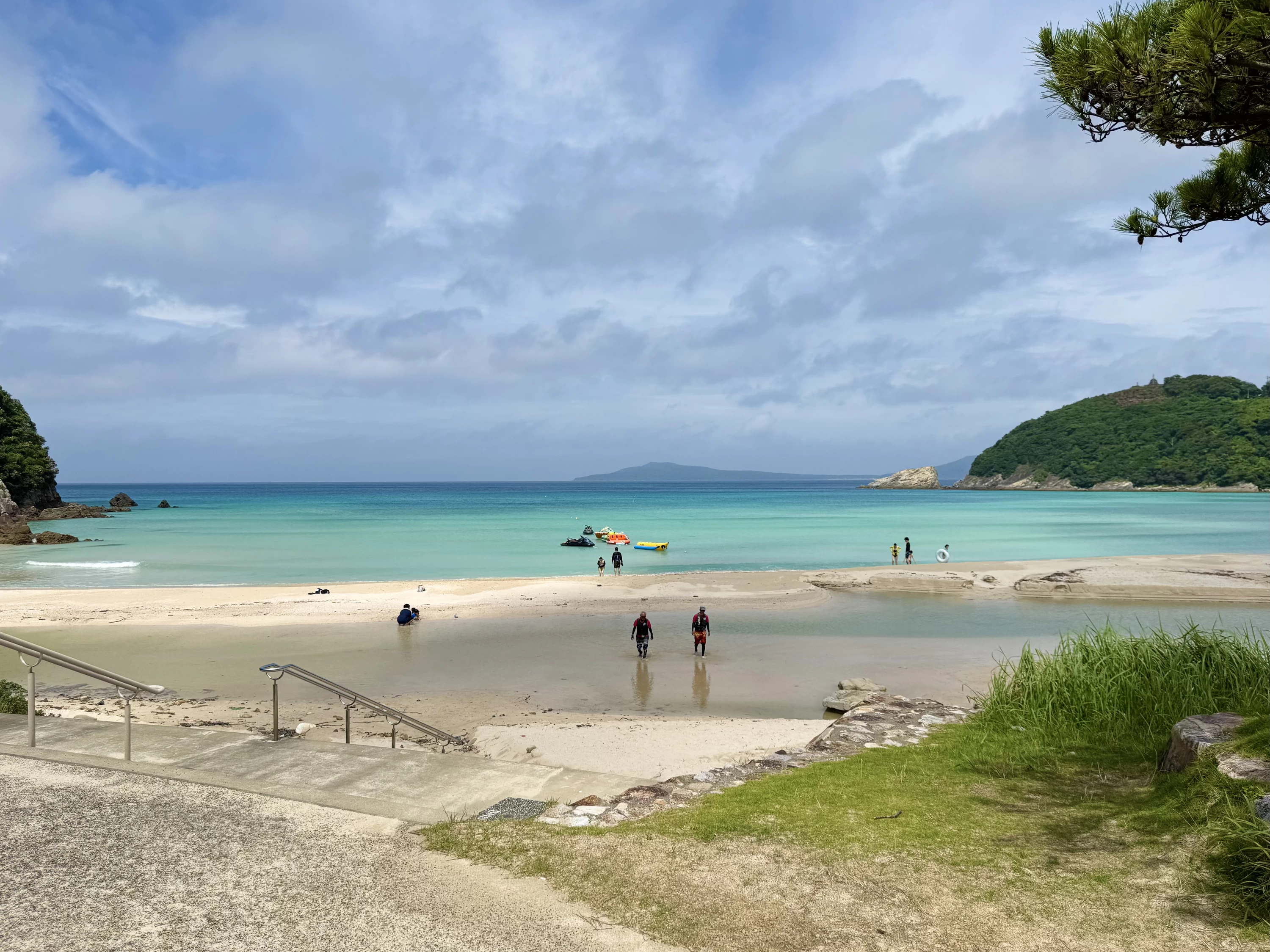 ビーチ(現地にて撮影)