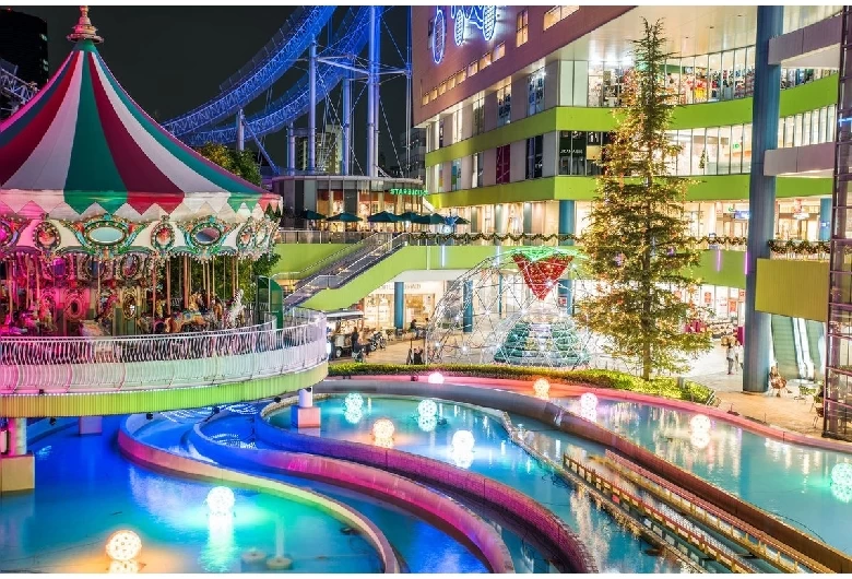 夜のドームシティ②